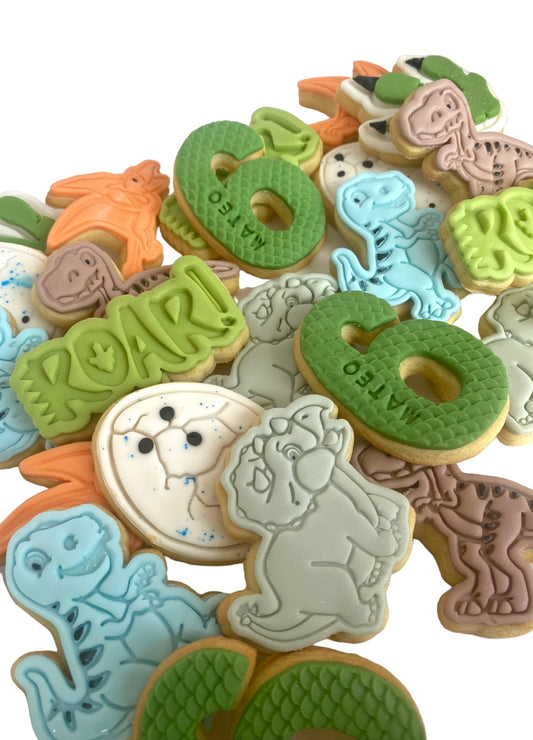 Dinosaur Sugar Cookies - 12 Pack