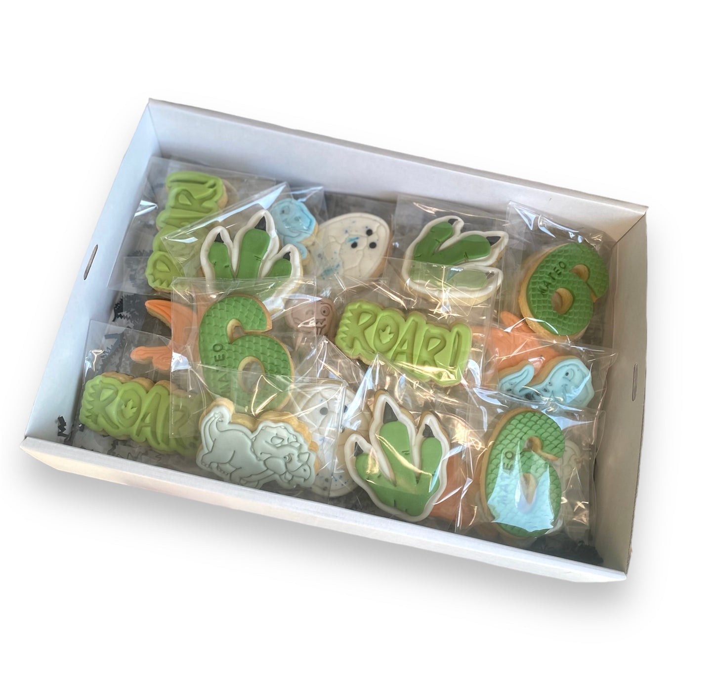 Dinosaur Sugar Cookies - 12 Pack