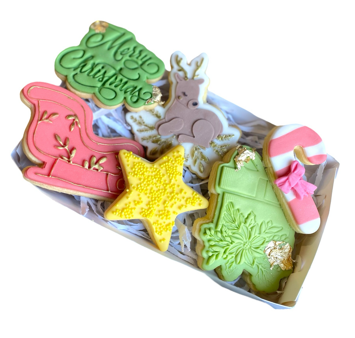 Mixed Christmas Cookies (6 Pack)