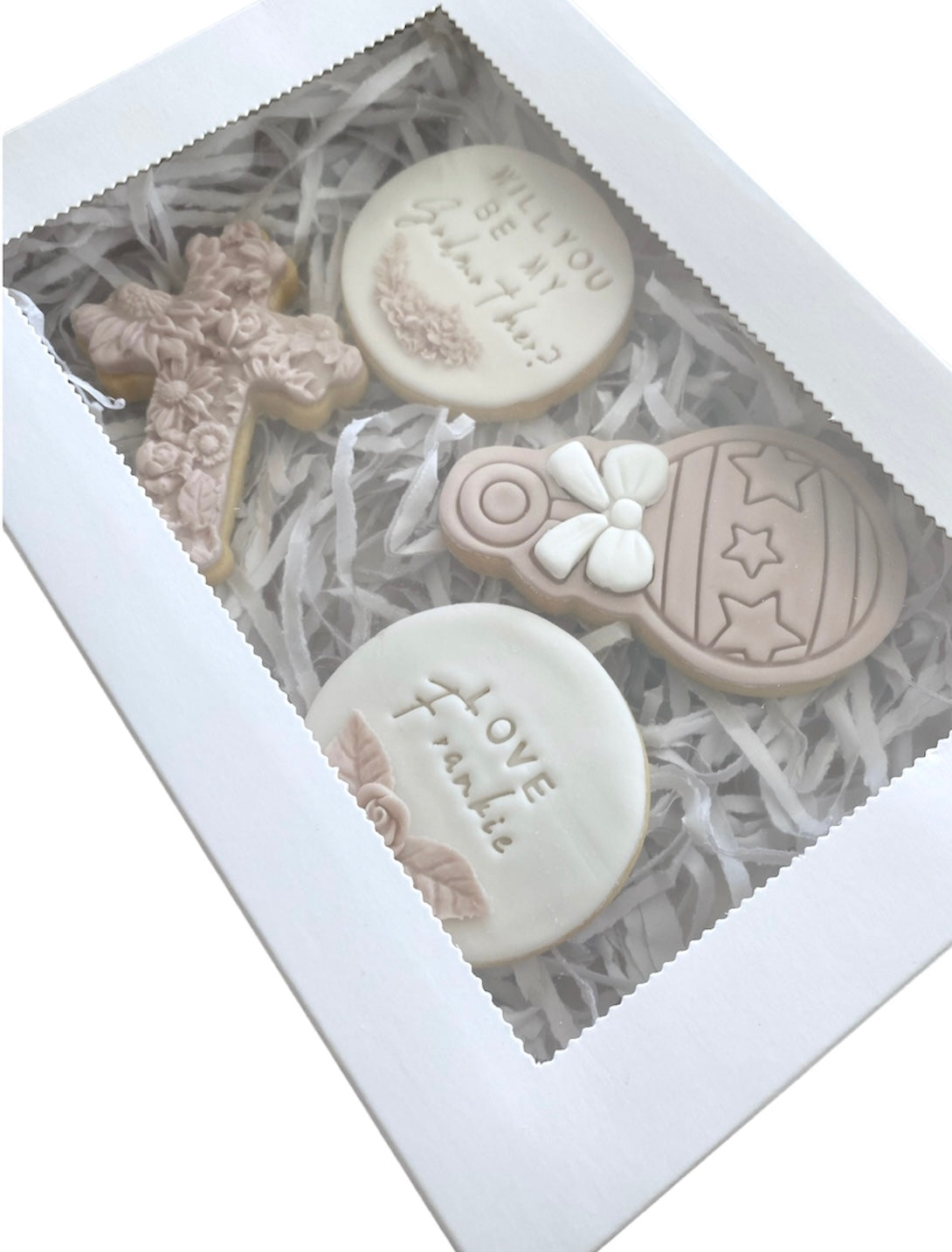 Will you be my Godparent? Sugar Cookies - 4 Pack