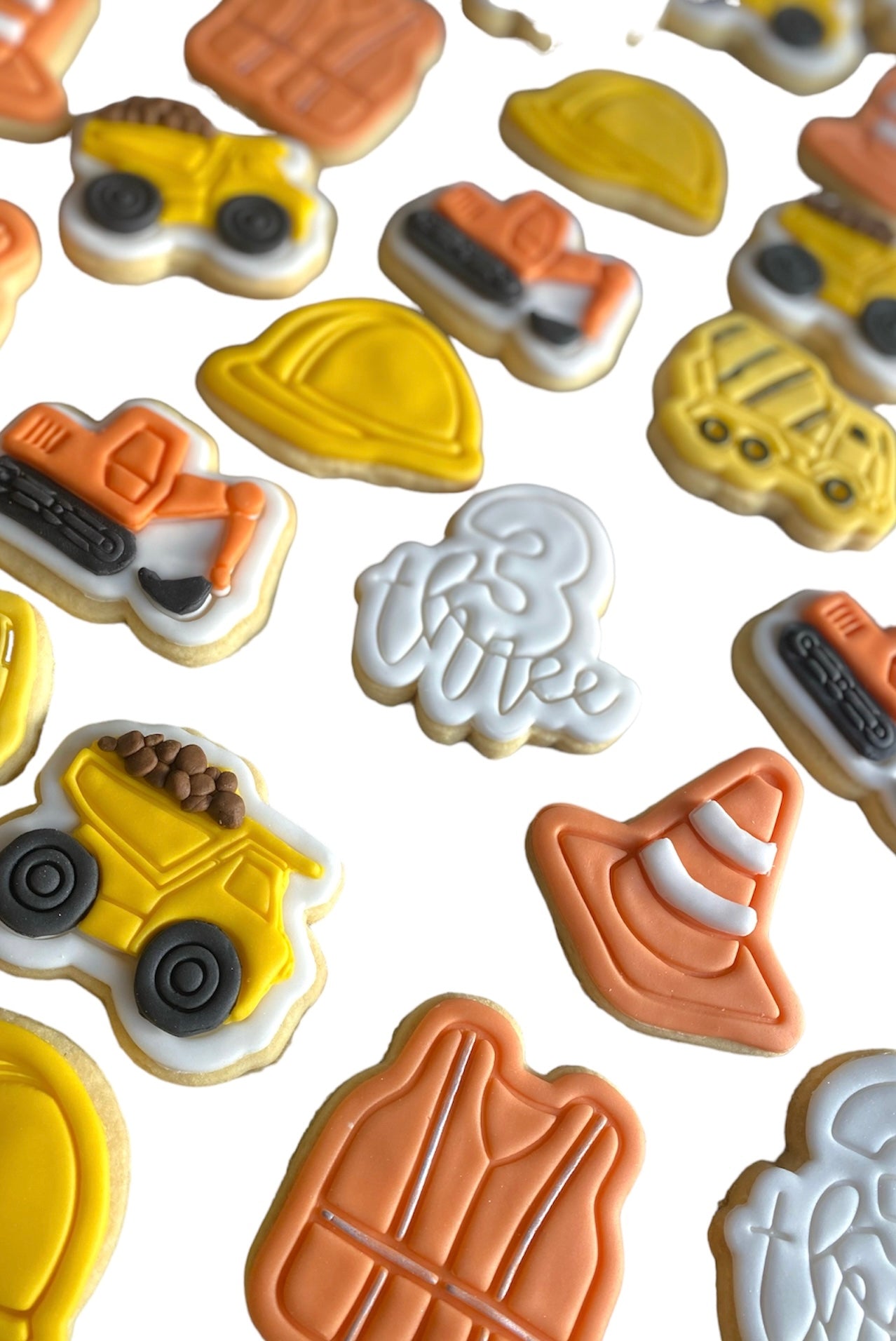 Construction Sugar Cookies - 12 Pack