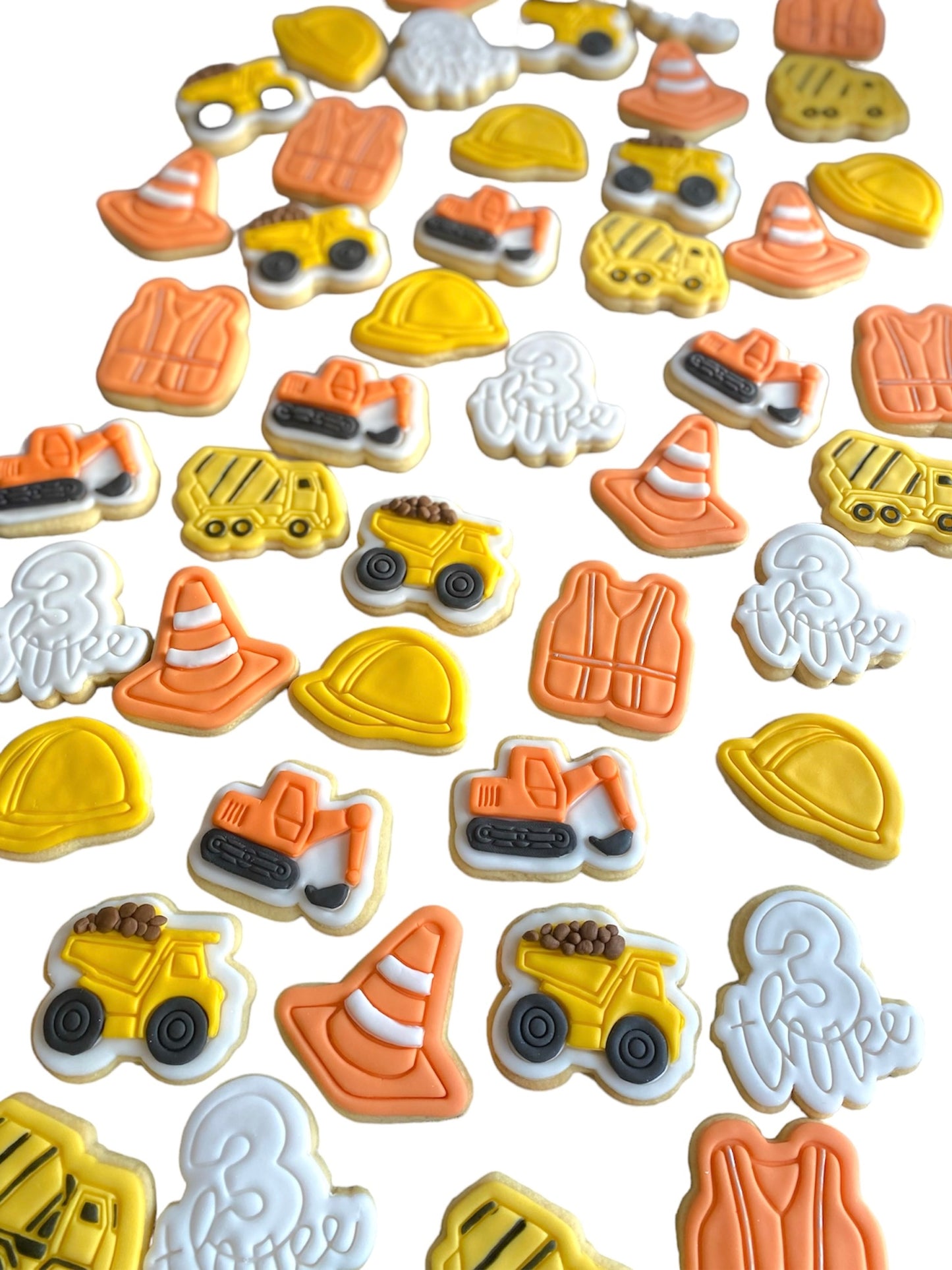 Construction Sugar Cookies - 12 Pack