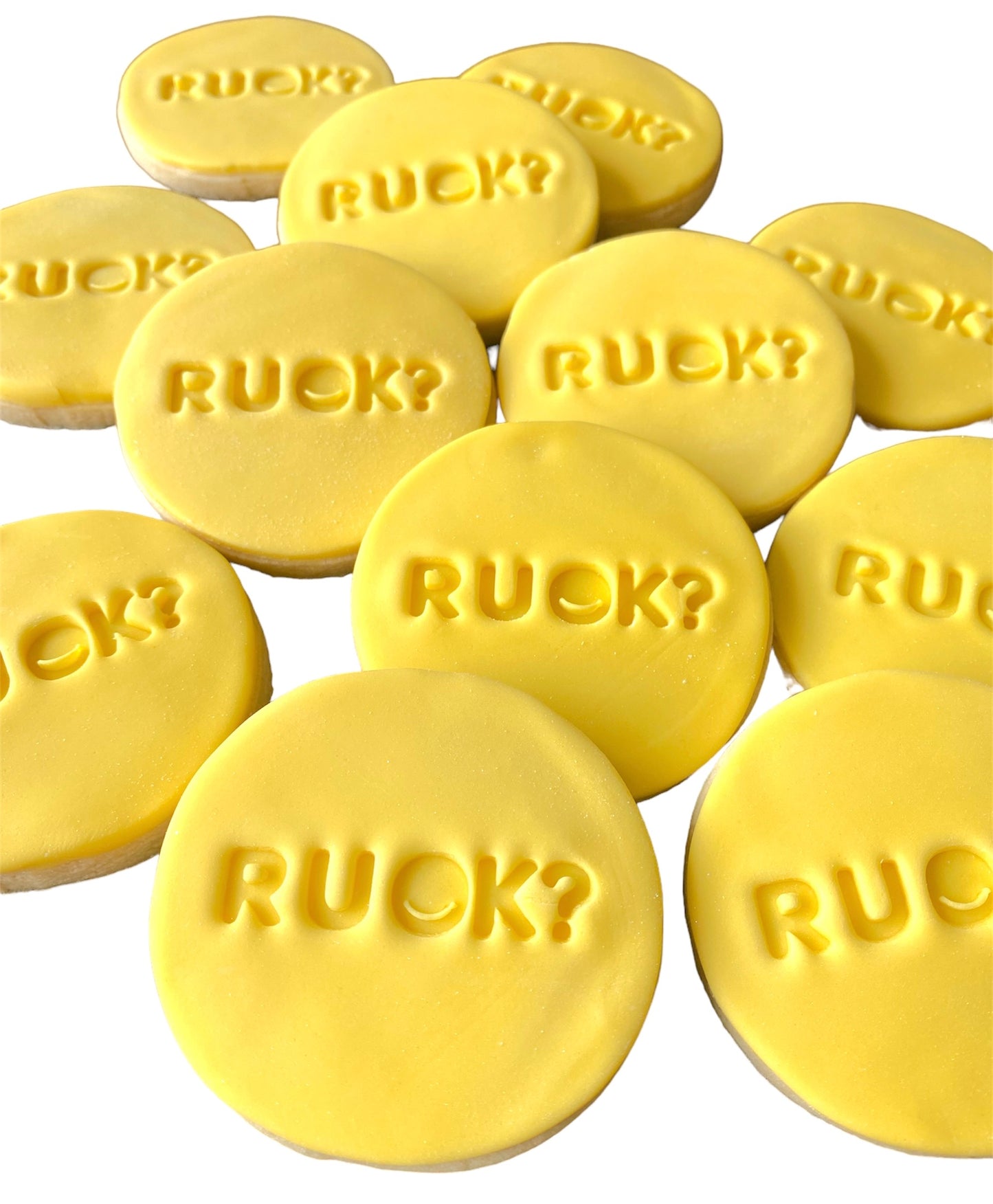 ‘R U OK’ Sugar Cookies - 12 Pack